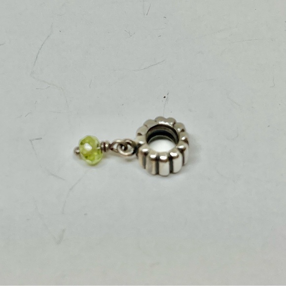 Retired Authentic Pandora August Birthstone dangle charm - Picture 6 of 10